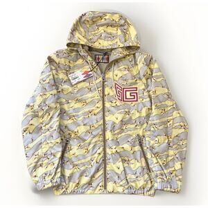 Size S-M Gucci Mens GG Patch Windbreaker New/Retail $2980!